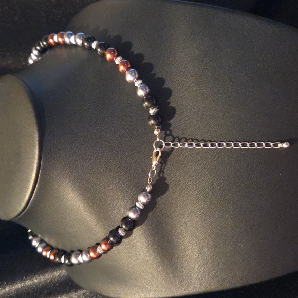 Estate Elegant Multicolor Beaded Necklace - Picture 4 of 4